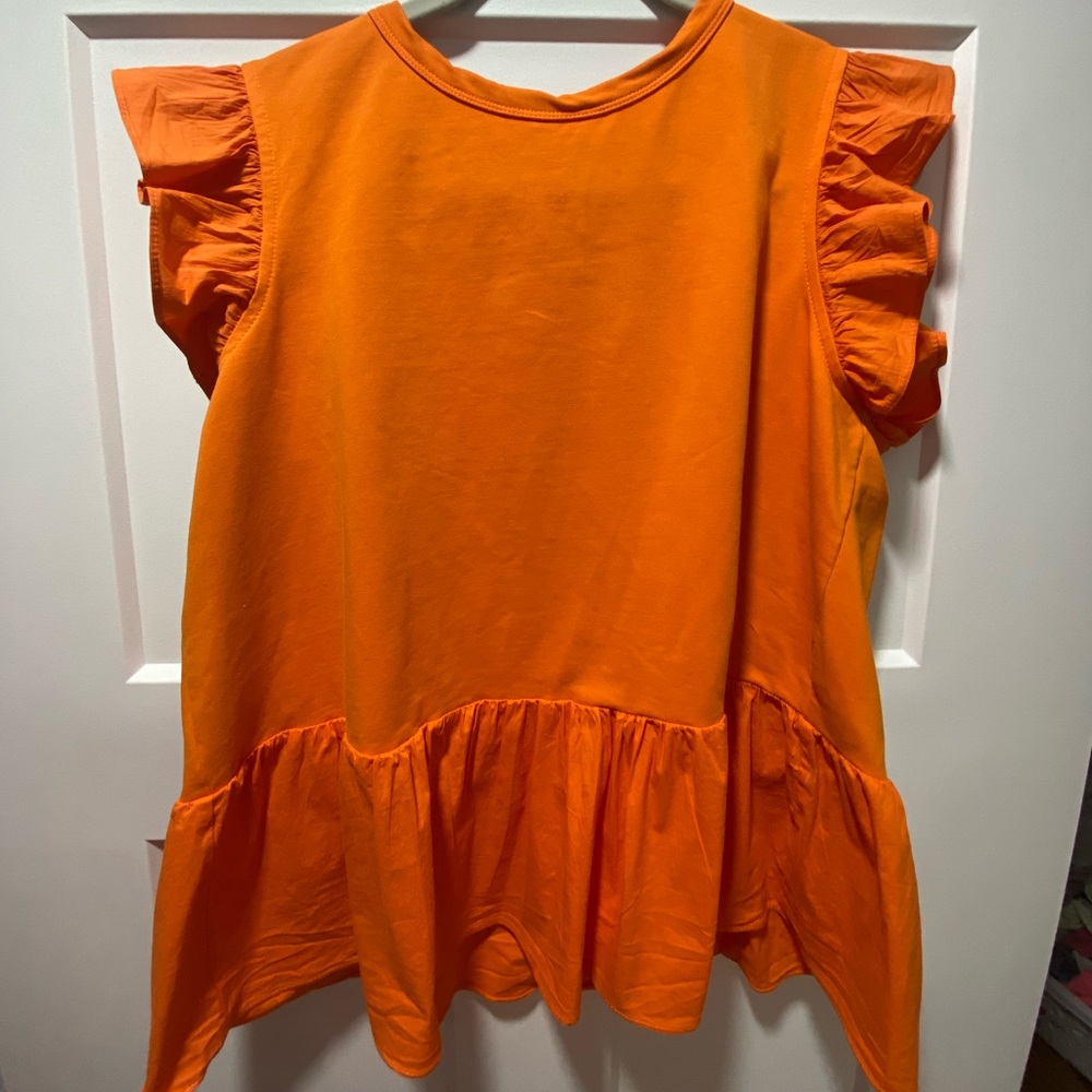 Orange Blouse